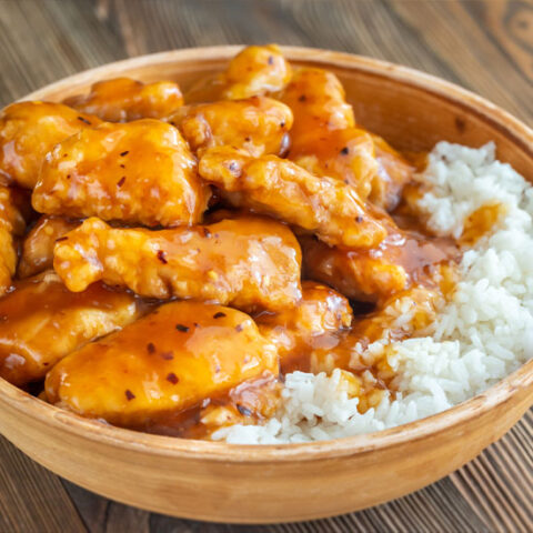 Low Sodium Bourbon Chicken