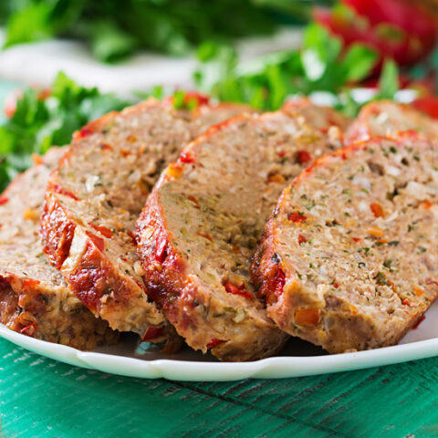 Low Sodium Bison Meatloaf