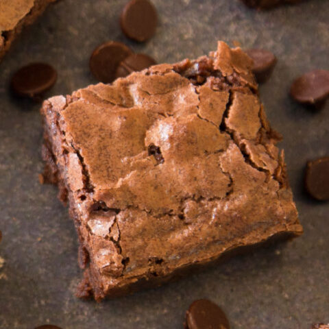 Low Sodium Brownies with Chocolate Chips