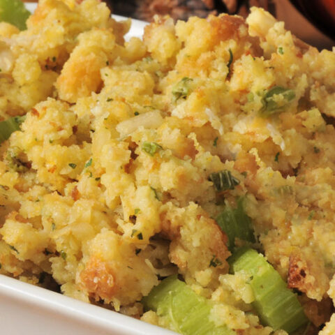 Low Sodium Cornbread Dressing Stuffing