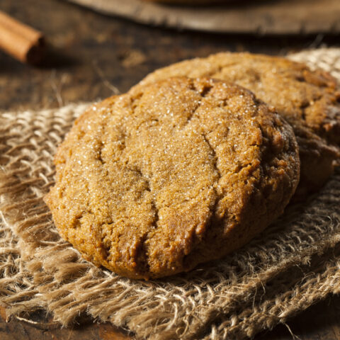 Low Sodium Gingersnap Cookies