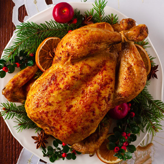 Low Sodium Holiday Turkey with Pan Sauce