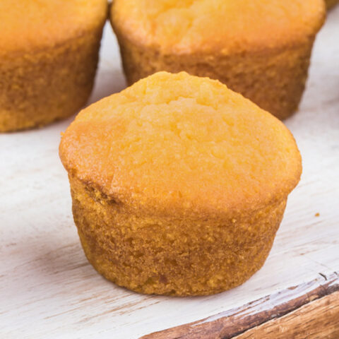 Low Sodium Pumpkin Cornbread Muffins