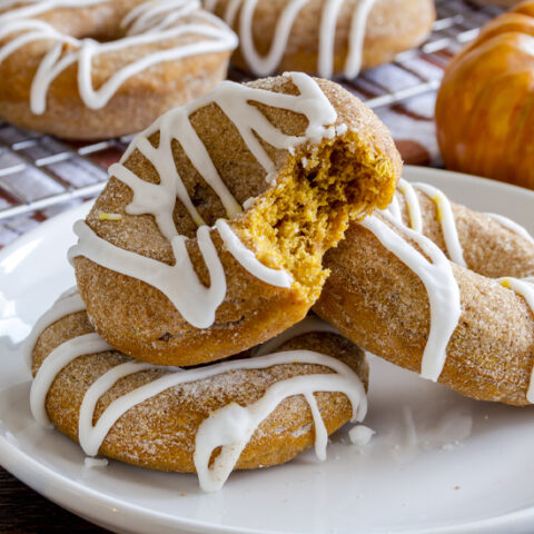 Low Sodium Pumpkin Donuts