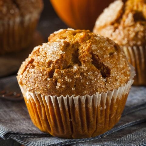 Low Sodium Pumpkin Muffins